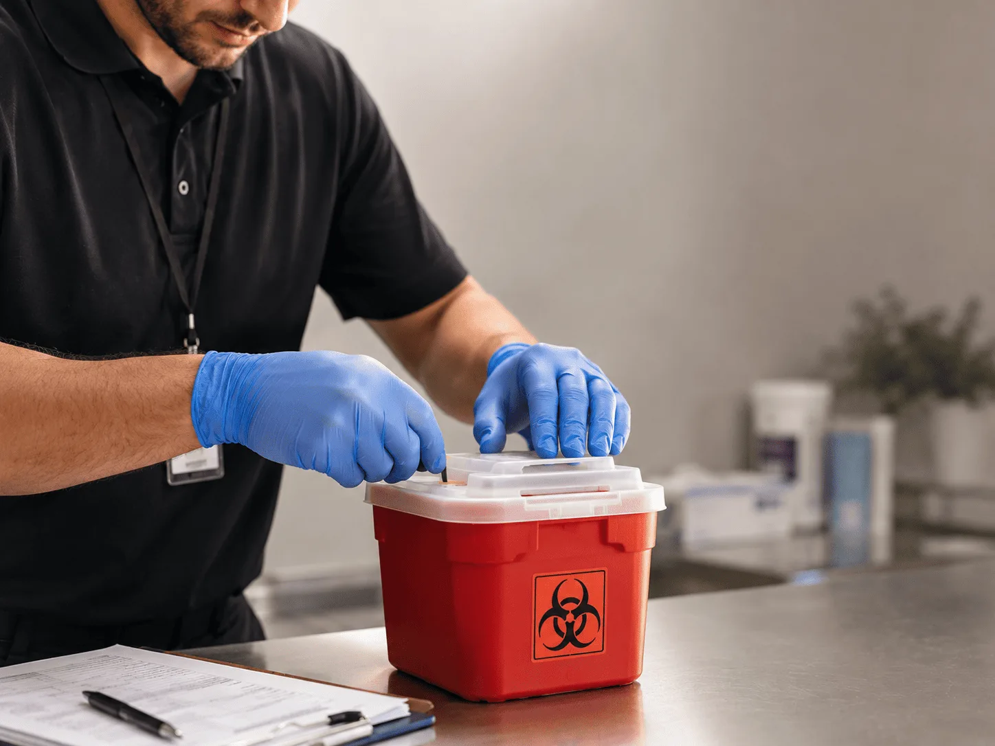 Why choose Sharps Waste Disposal in Kansas, OK